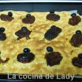 Focaccia de Ajo, Romero y Tomates secos
