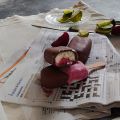 Helado de ciruelas rojas y melón y Súper sorteo