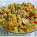 SALTEADO DE QUINOA Y VERDURAS