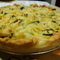 Quiche de calabacin y queso