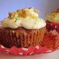 Cupcakes de zanahoria y piña