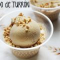 Helado de turrón 'ligero'