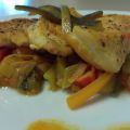 Pollo con verduritas