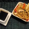 Spaghettis con verduras