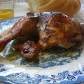 Pollo a la sidra