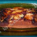 Pastel invertido de manzana