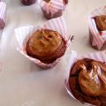Muffins de chocolate y dulce de leche