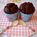 Magdalenas de chocolate clásicas