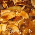 COMIDA SENCILLA CON CHAMPIÑONES