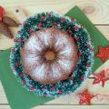 Bundt cake de turrón de chocolate (Suchard)