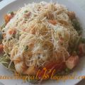 Fideos Chinos con Surimi y Menestra