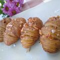 Patatas hasselback