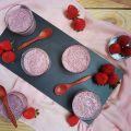 Pudin de fresas y chía