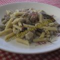 Pasta con Salsa Perrins