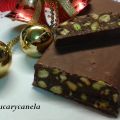 Turrón de Chocolate con Pistachos