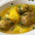 Guiso de albóndigas