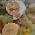 Ensalada con plátano