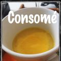 consome de cocido , consomme cooked, consommé[...]