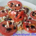 Ensalada de Tomate con Ajo y Frutos Secos