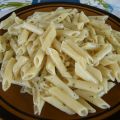 Macarrones con aceite y ajo.