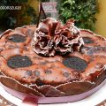 BROWNIE DE OREOS CON VIRUTAS DE CHOCOLATE