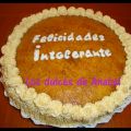Tarta de yema tostada y chocolate (sin lactosa)