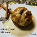 MANZANAS ASADAS AL BRANDY