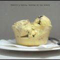 Helado de vainilla con toffee