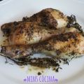Jamoncitos de pollo con hierbas al horno