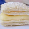 Milhojas de crema pastelera