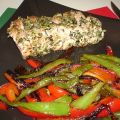 SOLOMILLO DE CERDO AL ORÉGANO CON PIMIENTOS