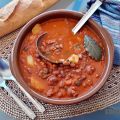 Judías pintas con chorizo