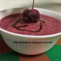 HELADO DE CEREZAS Y YOGOUR