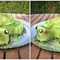 Tarta con forma de Tortuga fondant