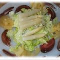 Ensalada de piña y anchoas