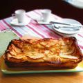 TARTA DE QUESO Y MANZANA