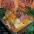 CONCHAS DE PASTA CON CALABAZA