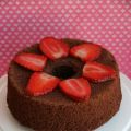 Angel Food Cake de Chocolate