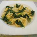 Pasta fresca con rucula