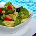 ENSALADA DE MACARRONES CON SALSA PESTO