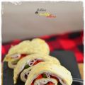 Rollitos de tortilla rellena