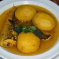 CALDO DE PESCADO y RALA DE GOFIO