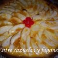 Tarta de manzana y crema