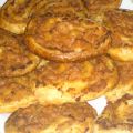 ESPIRARES DE HOJALDRE CON POLLO.