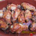ALITAS DE POLLO EN SALSA BARBACOA