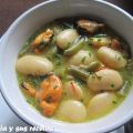 JUDÍAS CON MEJILLONES