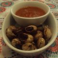 Caracoles con salsa