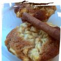 pasteles de manzana y canela