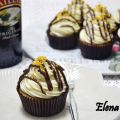 Cupcakes de plátano y Baileys