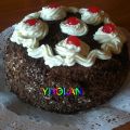 Tarta casi Selva Negra de mi cumple